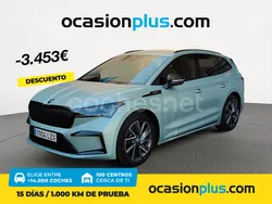 Eléctrico Usado 2022 Skoda Enyaq iV SportLine SUV | 37.990 € (Caro)