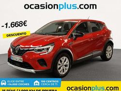 Rojo Usado 2020 Renault Captur Intens SUV | 15.810 € (Buen precio)