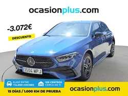 Azul Usado 2024 Mercedes A160 Berlina | 33.800 € (Precio justo)