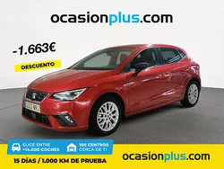 Rojo Usado 2024 Seat Ibiza FR Berlina | 18.300 € (Precio justo)