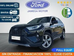 Negro Usado 2020 Toyota RAV4 Hybrid Luxury SUV | 27.990 € (Un poco caro)