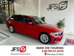 Rojo Usado 2021 BMW 318 Familiar | 21.999 € (Buen precio)