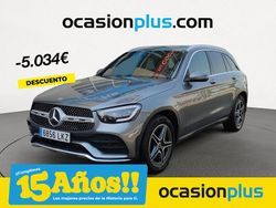 Gris Usado 2020 Mercedes GLC200 SUV | 40.990 € (Precio justo)