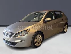 Gris / plata Usado 2014 Peugeot 308 Active Berlina | 7999 € (Buen precio)