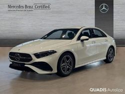 Blanco polar Usado 2024 Mercedes A180 AMG line | 36.400 € (Un poco caro)
