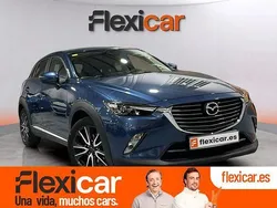 Azul Usado 2018 Mazda CX-3 Luxury SUV | 16.690 € (Precio justo)
