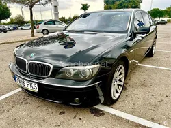 Negro Usado 2007 BMW 750L Berlina | 9000 €