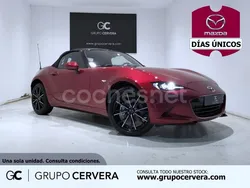 Rojo Nuevo 2025 Mazda MX5 Exclusive-Line Descapotable | 34.990 € (Precio justo)