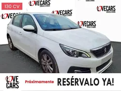 Blanco Usado 2021 Peugeot 308 Active Utilitario | 12.900 € (Precio justo)