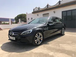 Negro Usado 2018 Mercedes C220 Familiar | 23.700 € (Precio justo)