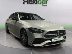 Gris Usado 2021 Mercedes C220 Berlina | 30.990 € (Buen precio)