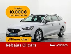 Blanco Usado 2021 Seat Leon FR Familiar | 18.990 € (Precio justo)