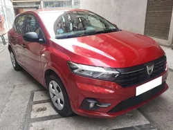 Rojo Usado 2021 Dacia Sandero Acces Utilitario | 9500 € (Buen precio)