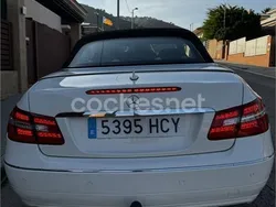 Blanco Usado 2011 Mercedes E200 Avantgarde Descapotable | 15.500 € (Precio justo)