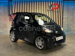 Negro Usado 2008 Smart ForTwo Cabrio Brabus Descapotable | 11.990 €