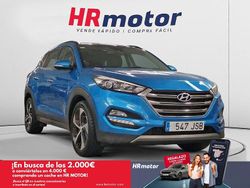 Azul Usado 2016 Hyundai Tucson SUV | 16.990 € (Precio justo)