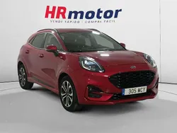 Rojo Usado 2022 Ford Puma ST-Line SUV | 16.290 € (Precio justo)