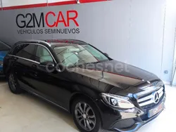 Negro Usado 2016 Mercedes C220 Avantgarde Familiar | 20.890 € (Precio justo)
