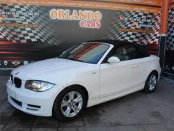 Blanco Usado 2008 BMW 120 Cabriolet Sport Line Descapotable | 10.300 € (Precio justo)