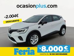 Blanco Usado 2022 Renault Captur Intens SUV | 15.890 € (Precio justo)