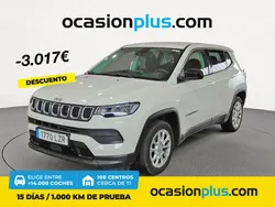 Blanco Usado 2022 Jeep Compass Longitude SUV | 19.990 € (Precio justo)