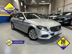 Gris Usado 2018 Mercedes C220 Berlina | 18.900 € (Precio justo)