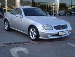 Gris Usado 2003 Mercedes SLK200 Descapotable | 10.499 € (Precio justo)