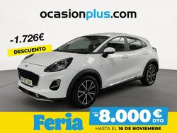Blanco Usado 2020 Ford Puma Titanium SUV | 16.490 € (Precio justo)