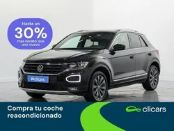 Negro Usado 2021 VW T-Roc Sport SUV | 21.490 € (Precio justo)