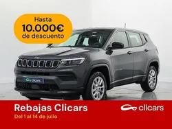 Gris / plata Usado 2024 Jeep Compass Longitude SUV | 30.990 € (Precio justo)