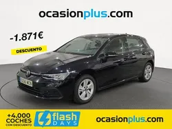 Negro Usado 2022 VW Golf VIII Life Berlina | 19.890 € (Precio justo)