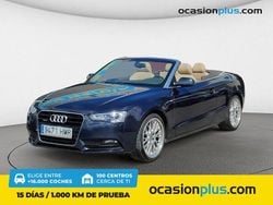 Azul Usado 2012 Audi A5 Cabriolet Descapotable | 18.900 € (Buen precio)