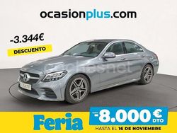 Gris / plata Usado 2019 Mercedes C200 Berlina | 26.390 € (Precio justo)