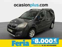 Gris Usado 2017 Peugeot Partner Outdoor Van | 12.900 € (Precio justo)