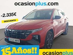 Rojo Usado 2023 Hyundai Tucson N Line SUV | 21.810 € (Precio justo)
