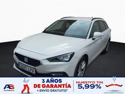 Blanco Usado 2021 Seat Leon Style Familiar | 14.450 € (Precio justo)
