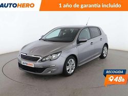 Gris Usado 2016 Peugeot 308 Style Berlina | 9399 € (Precio justo)