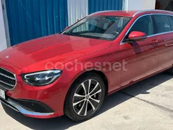 Rojo Usado 2021 Mercedes E300 Familiar | 39.990 € (Caro)