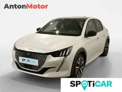 Blanco Usado 2020 Peugeot e-208 GT-line Utilitario | 16.900 € (Precio justo)
