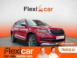 Rojo Usado 2020 Skoda Kodiaq Scout 4x4 SUV | 23.490 €