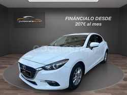 Blanco Usado 2018 Mazda 3 Berlina | 14.990 € (Precio justo)