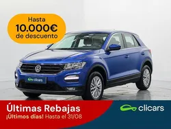 Azul Usado 2020 VW T-Roc Advance SUV | 17.990 € (Precio justo)