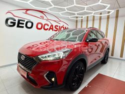 Rojo Usado 2021 Hyundai Tucson N Line SUV | 21.600 € (Buen precio)