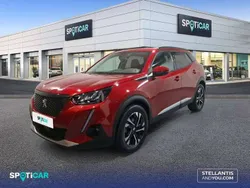 Rojo Usado 2021 Peugeot 2008 Allure SUV | 16.650 € (Precio justo)