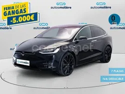 Negro Usado 2018 Tesla Model X SUV | 43.890 € (Precio justo)