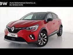 Rojo deseo y negro Usado 2024 Renault Captur Techno SUV | 19.900 € (Precio justo)