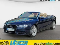 Azul Usado 2012 Audi A5 Cabriolet Descapotable | 21.450 € (Precio justo)