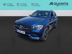 Azul Usado 2021 Mercedes GLC200 SUV | 39.500 € (Precio justo)