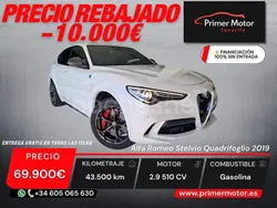 Blanco Usado 2019 Alfa Romeo Stelvio SUV | 69.900 €