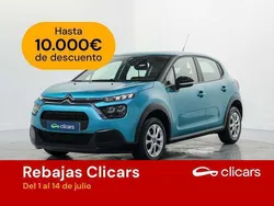 Azul Usado 2021 Citroën C3 Live Utilitario | 9490 € (Precio justo)